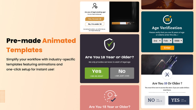 S: Age Verification Popup