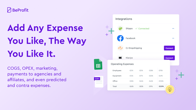 BeProfit ‑ Profit Analytics