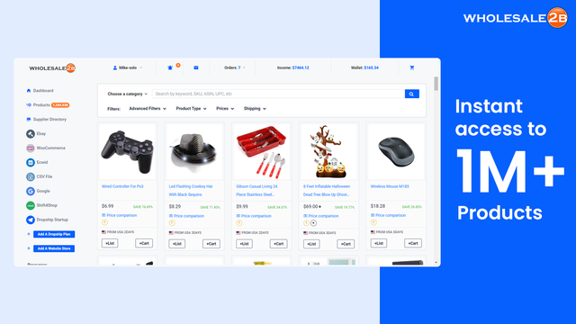 Dropship Easily — Wholesale2B