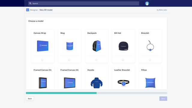 Designar ‑ AR builder