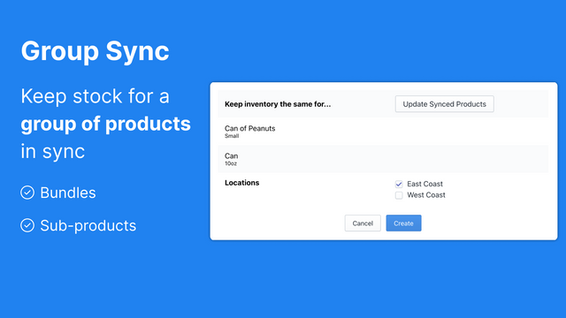Stocklink: Inventory Sync