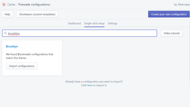 Carter ‑ Discount code in cart