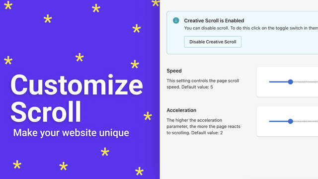 ByteRain: Smooth Scroll