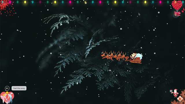 RT: Christmas Snowfall Effects