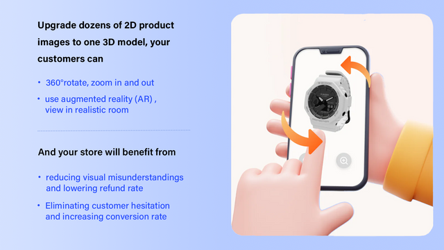 3D & AR Customize Products 360