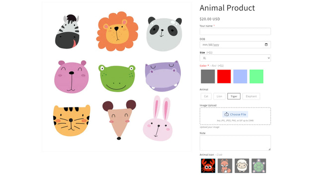 PX Variants & Product Options
