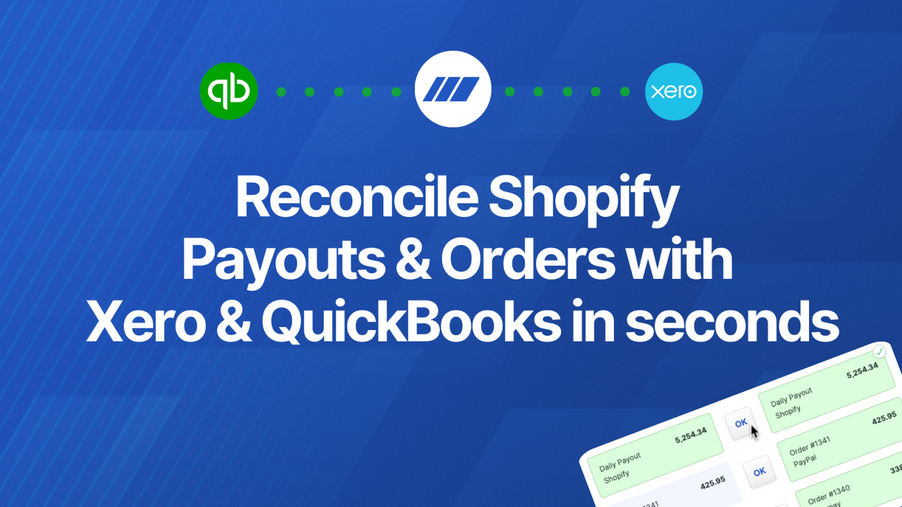 Automated ecommerce accounting software for QuickBooks and Xero