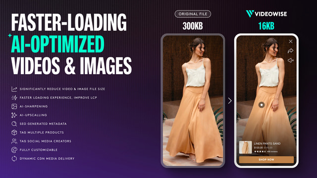 VIDEOWISE Shoppable Videos UGC