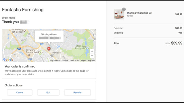 Order Edit Customer Service