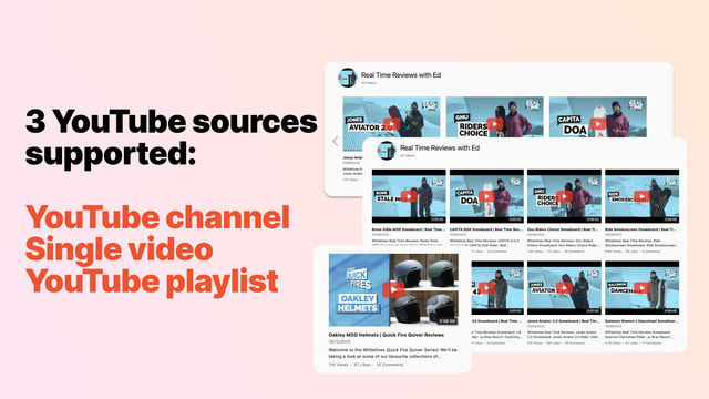 Reputon YouTube Video Gallery