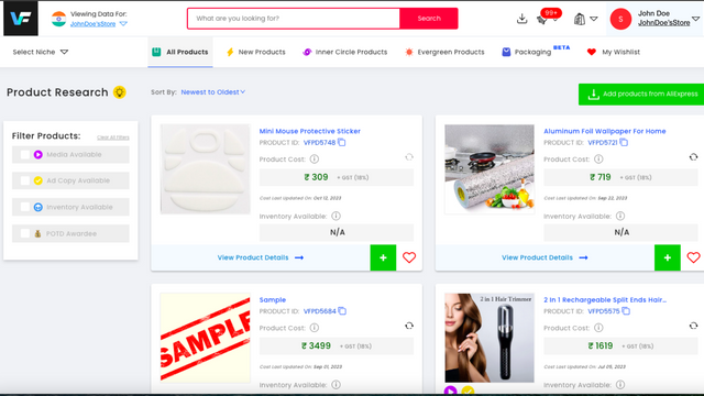 vFulfill ‑ COD Dropshipping