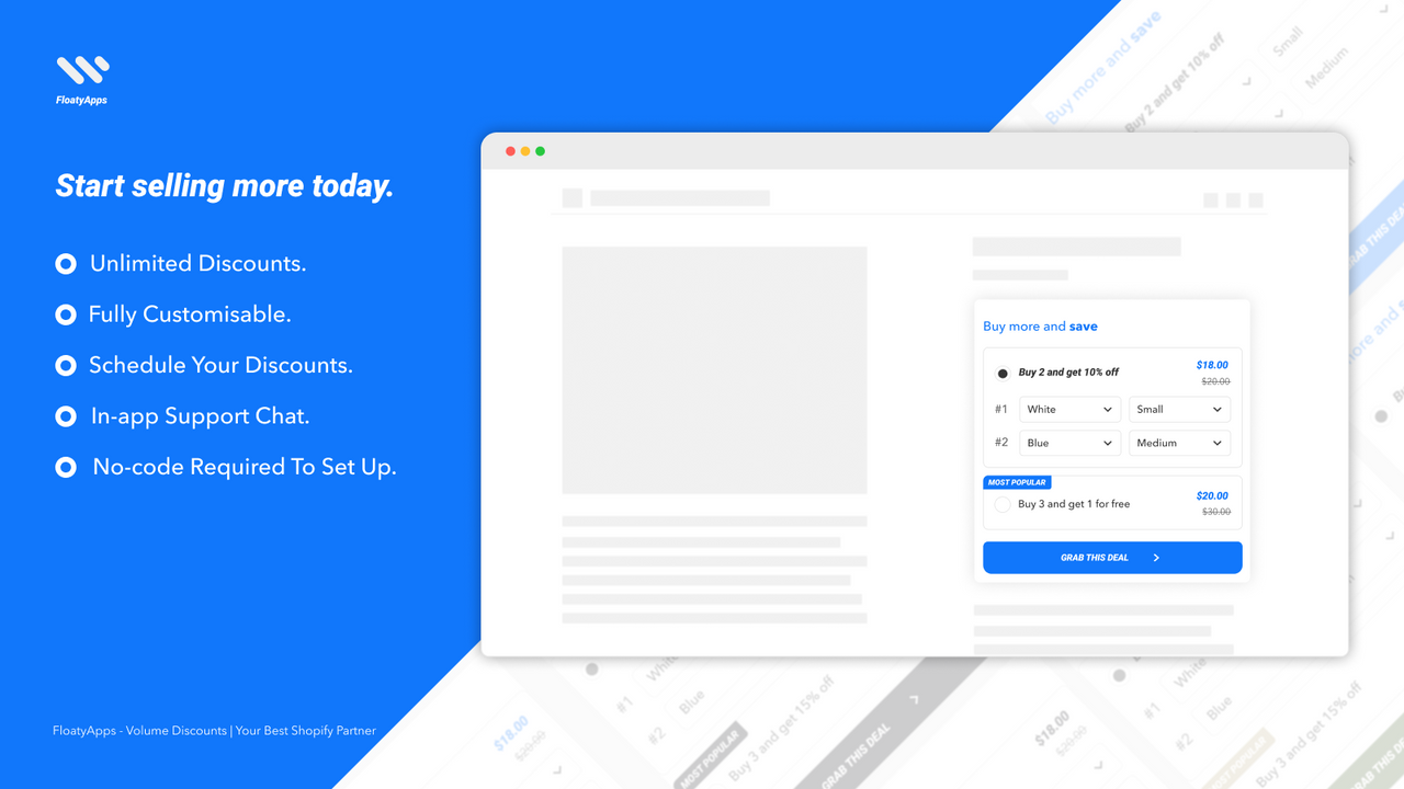 FloatyApps ‑ Volume Discounts