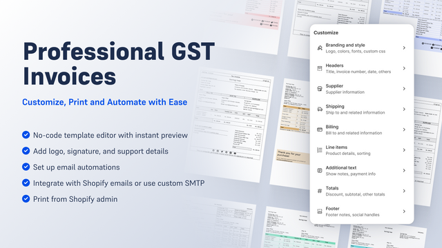 GST Pro: Invoices for India