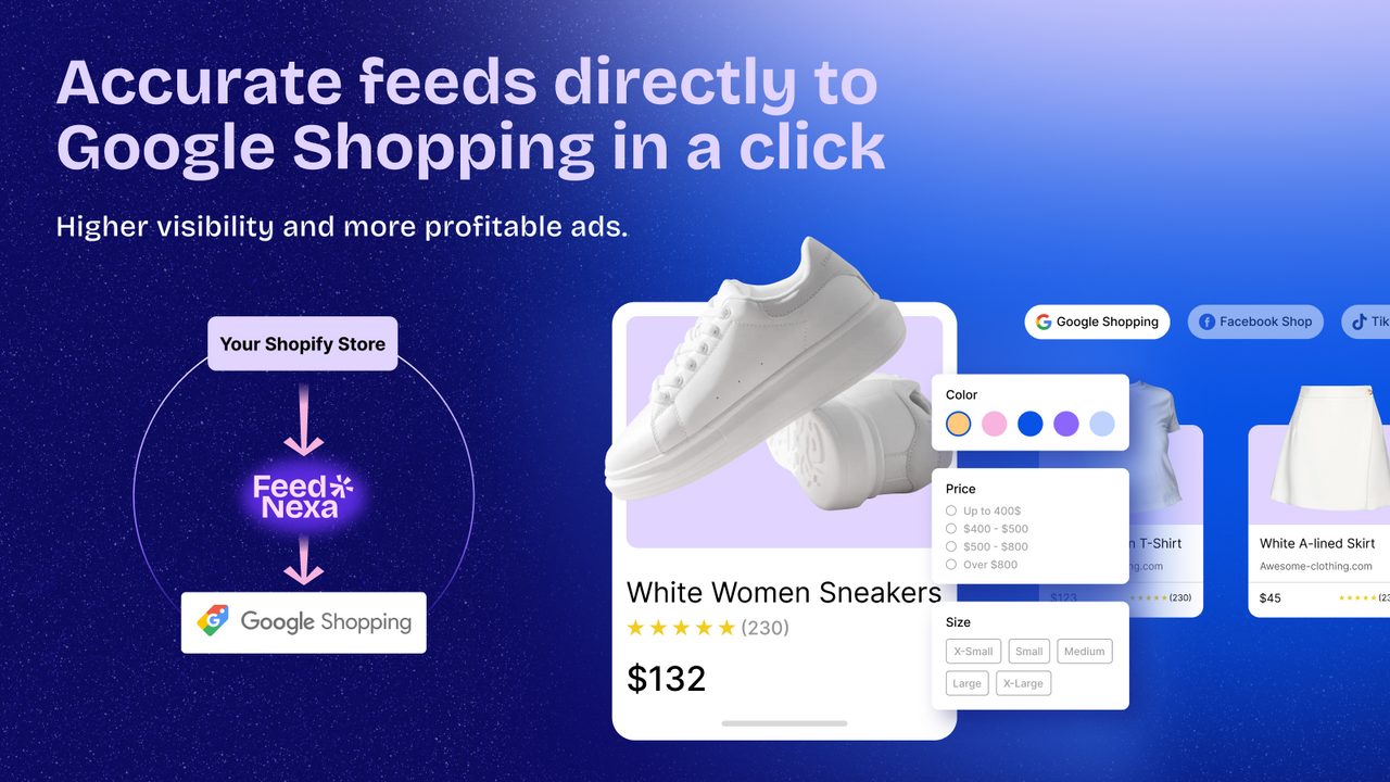FeedNexa Google Shopping Feed