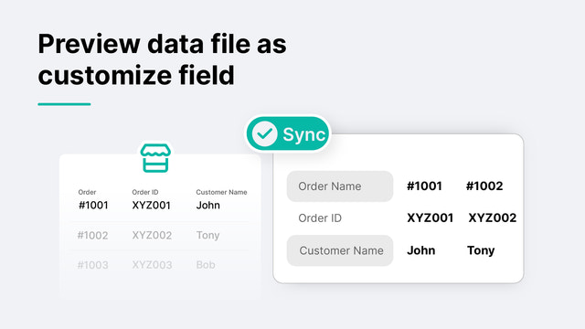 syncX: Order Export