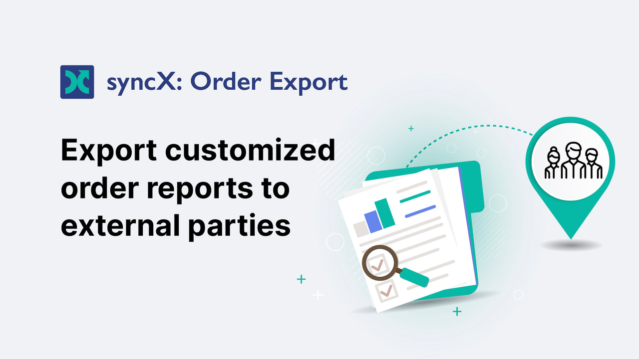 syncX: Order Export