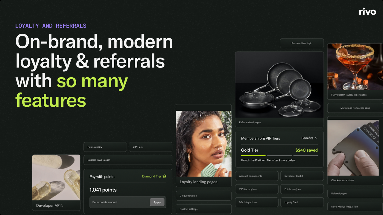 Rivo Loyalty Rewards Referrals