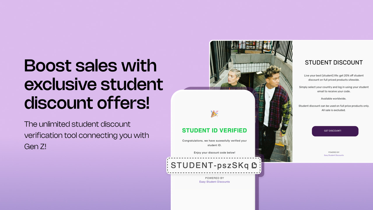 Easy Student Discounts
