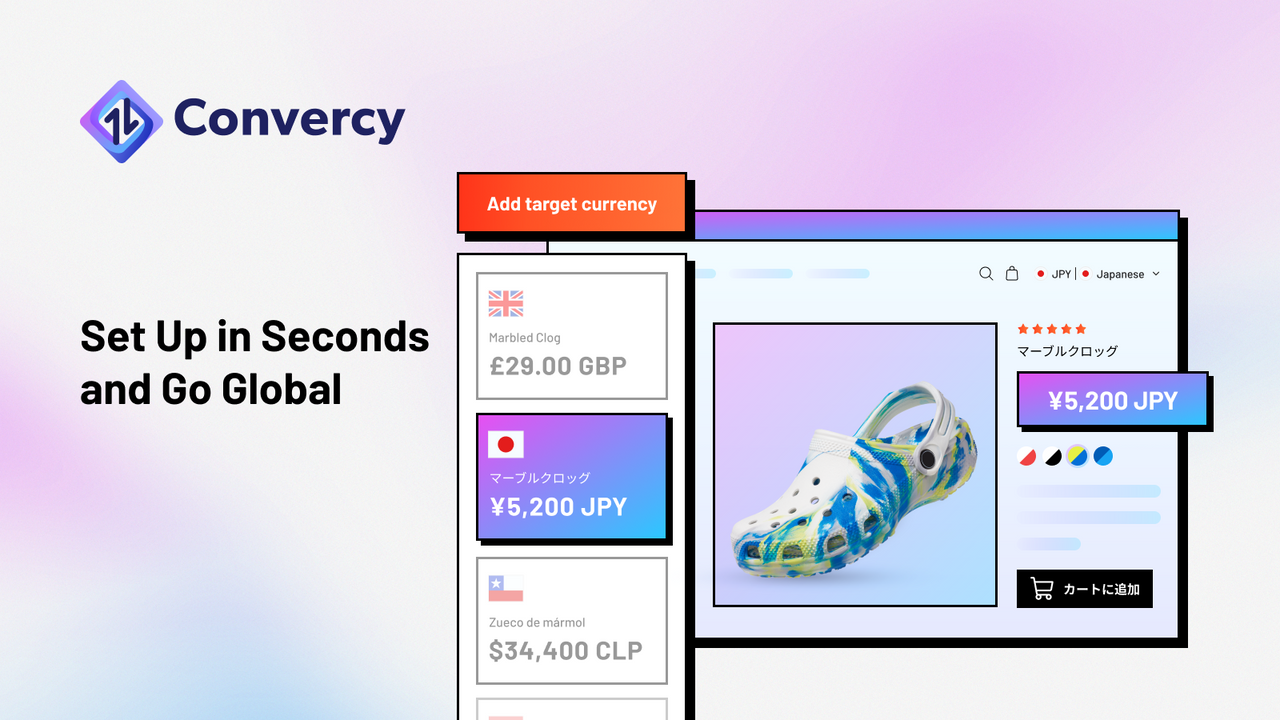 Set Up in Seconds and Go Global