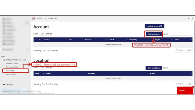 Official TCS Courier App