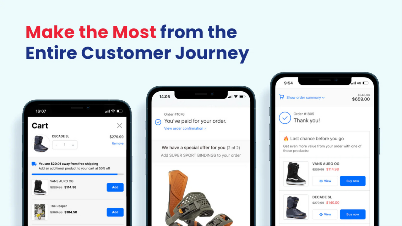 Vanga AI Post Purchase Upsell