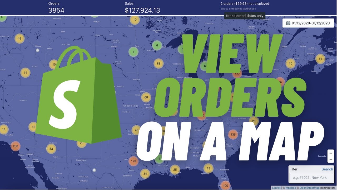 Order Map ‑ Analytics Tool