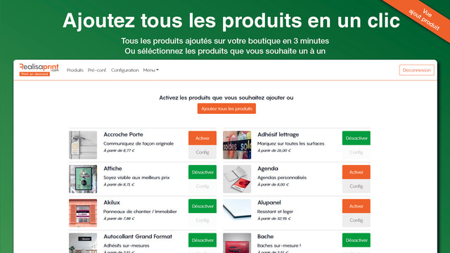 Realisaprint : Print on demand