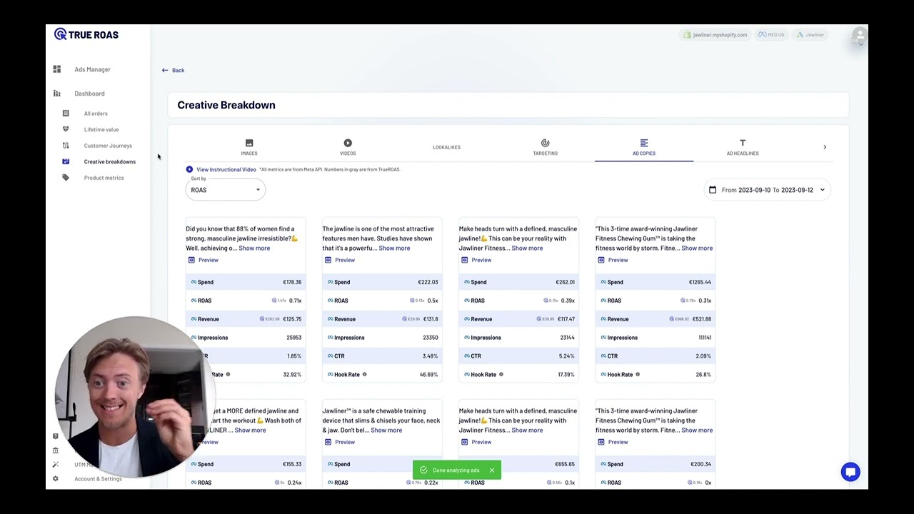 TrueROAS ‑ AI Ad Attribution