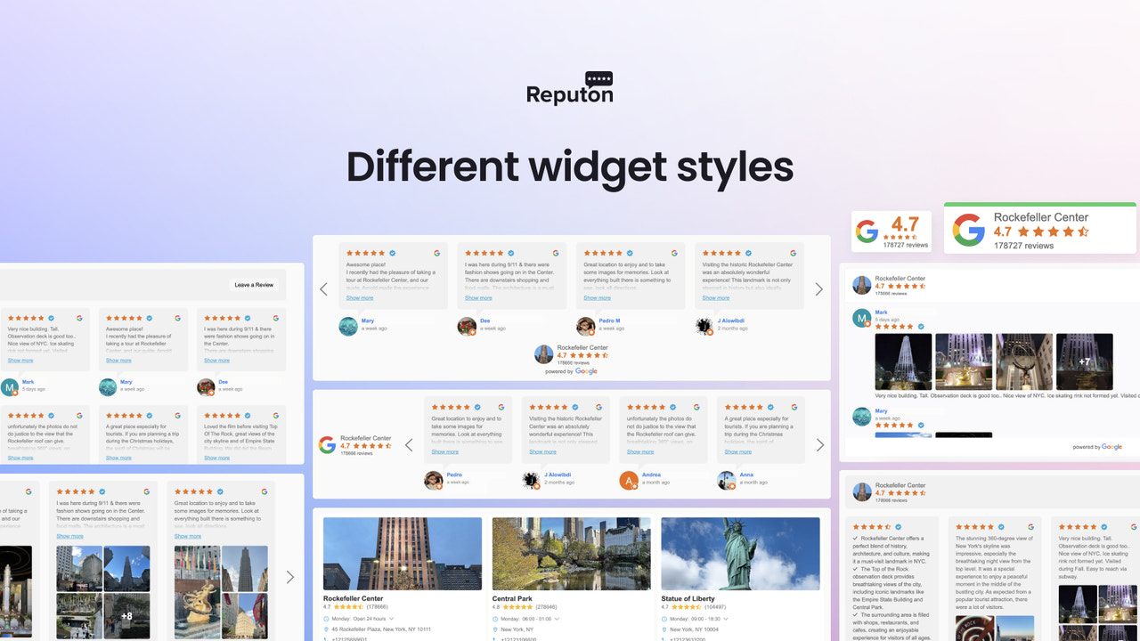 shopify google reviews widget