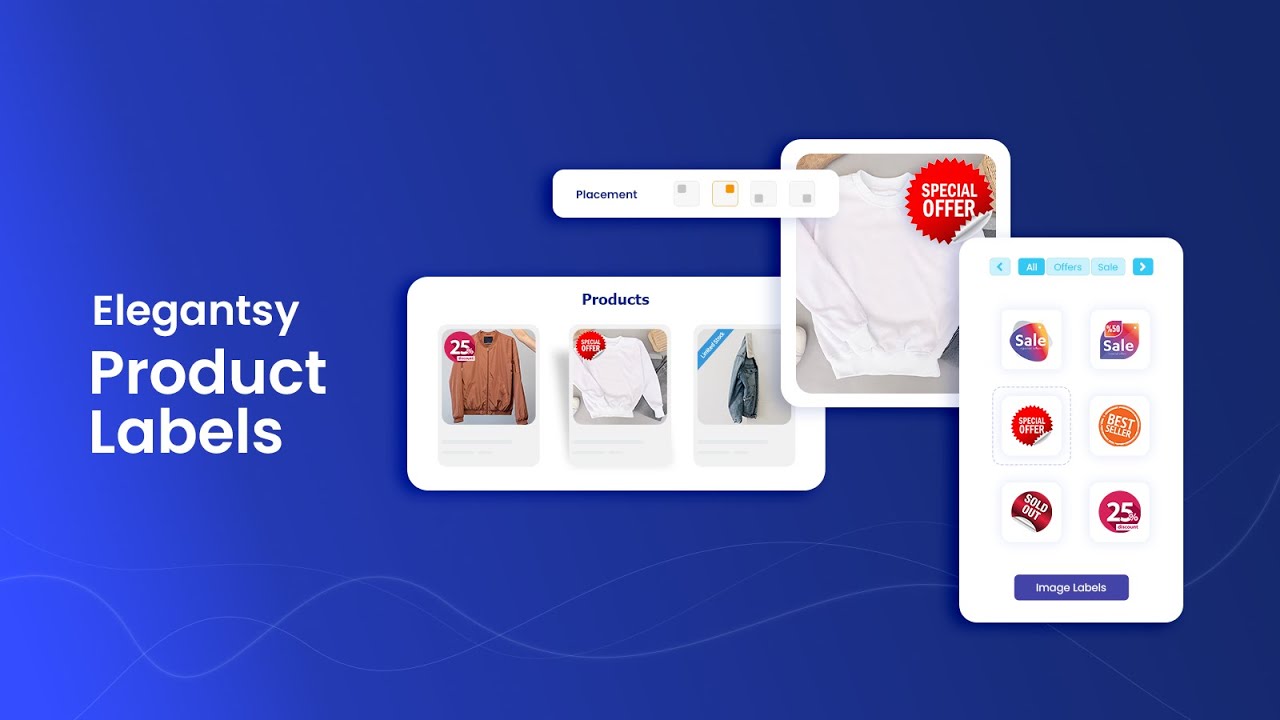 Elegantsy Product labels