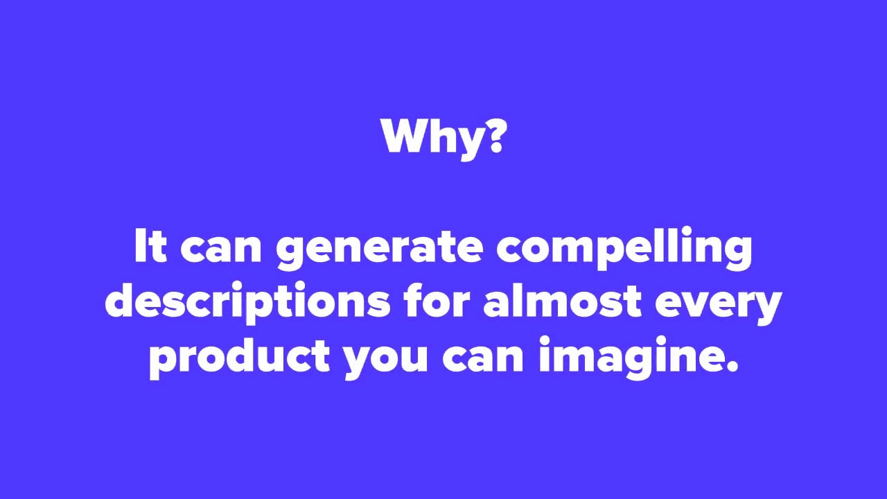 Descrii Description Generator