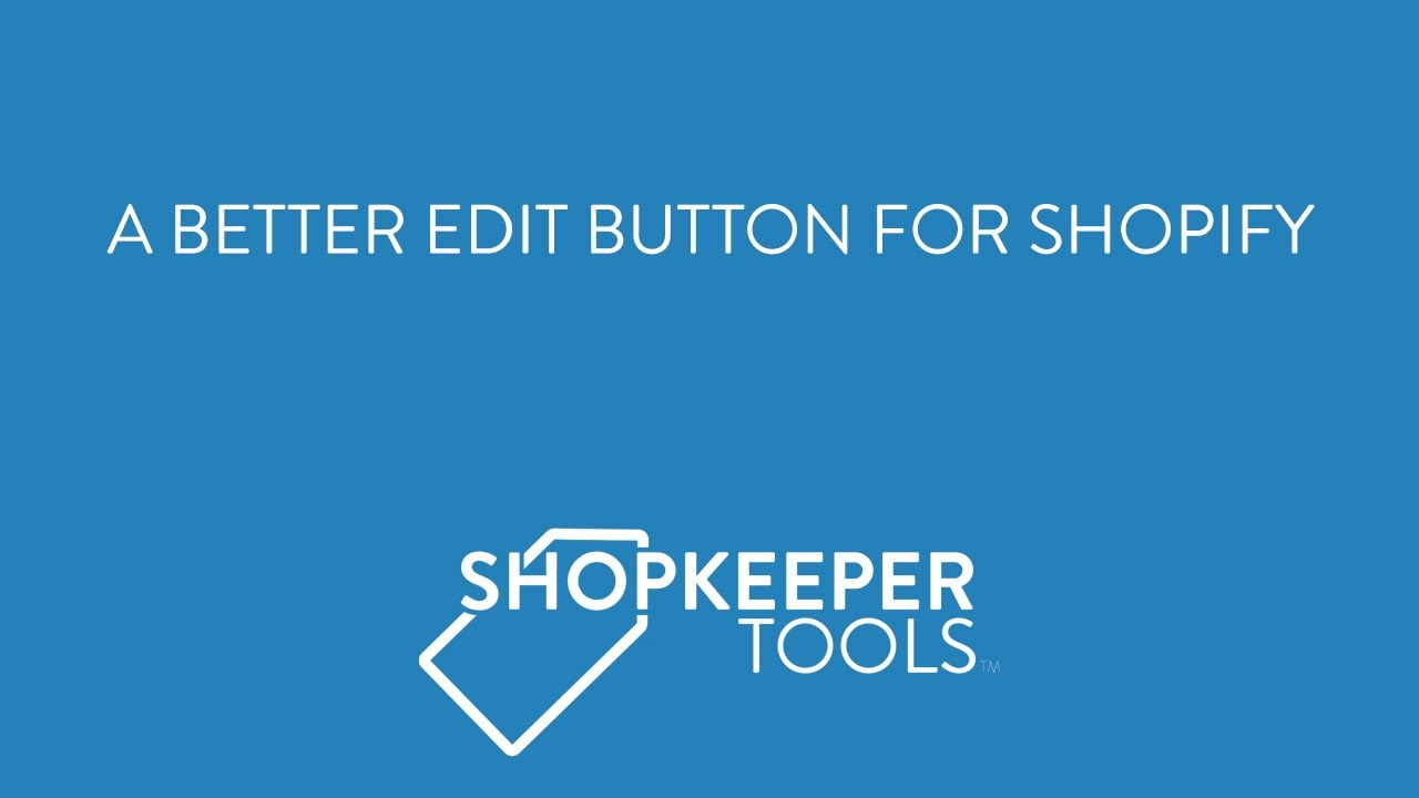 ShopKeeper Magic Button