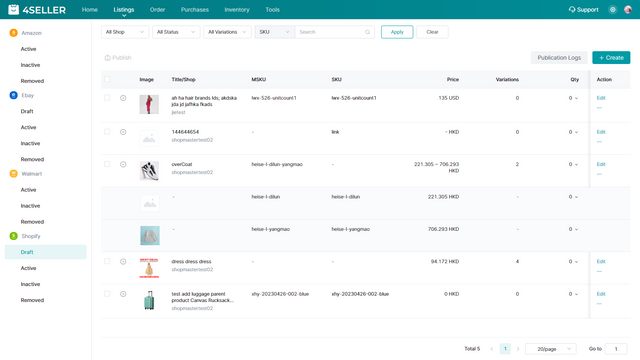 4Seller ERP Amazon TikTokShop+