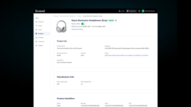 Extend Product Protection