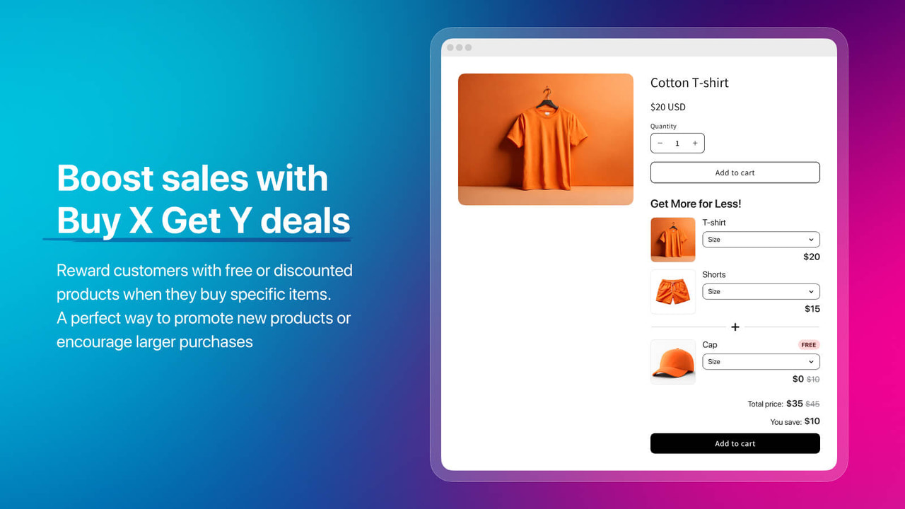 Buy X Get Y & BOGO deals