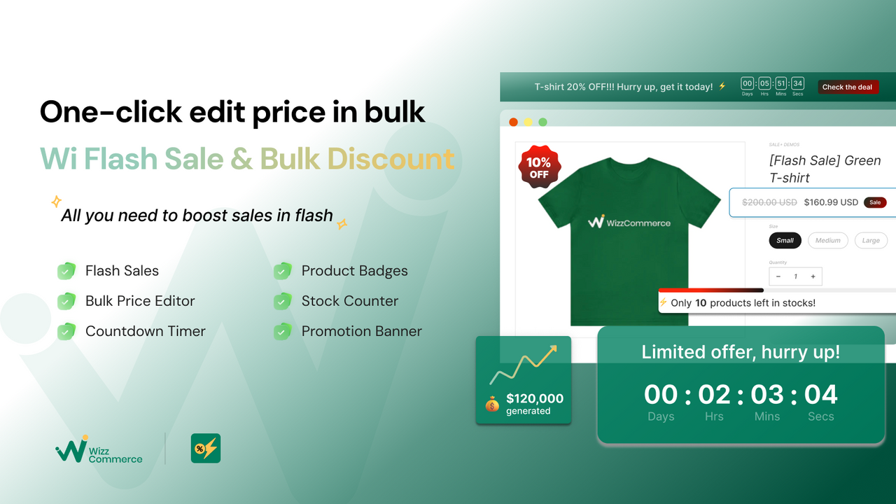 Wi Flash Sale & Bulk Discount