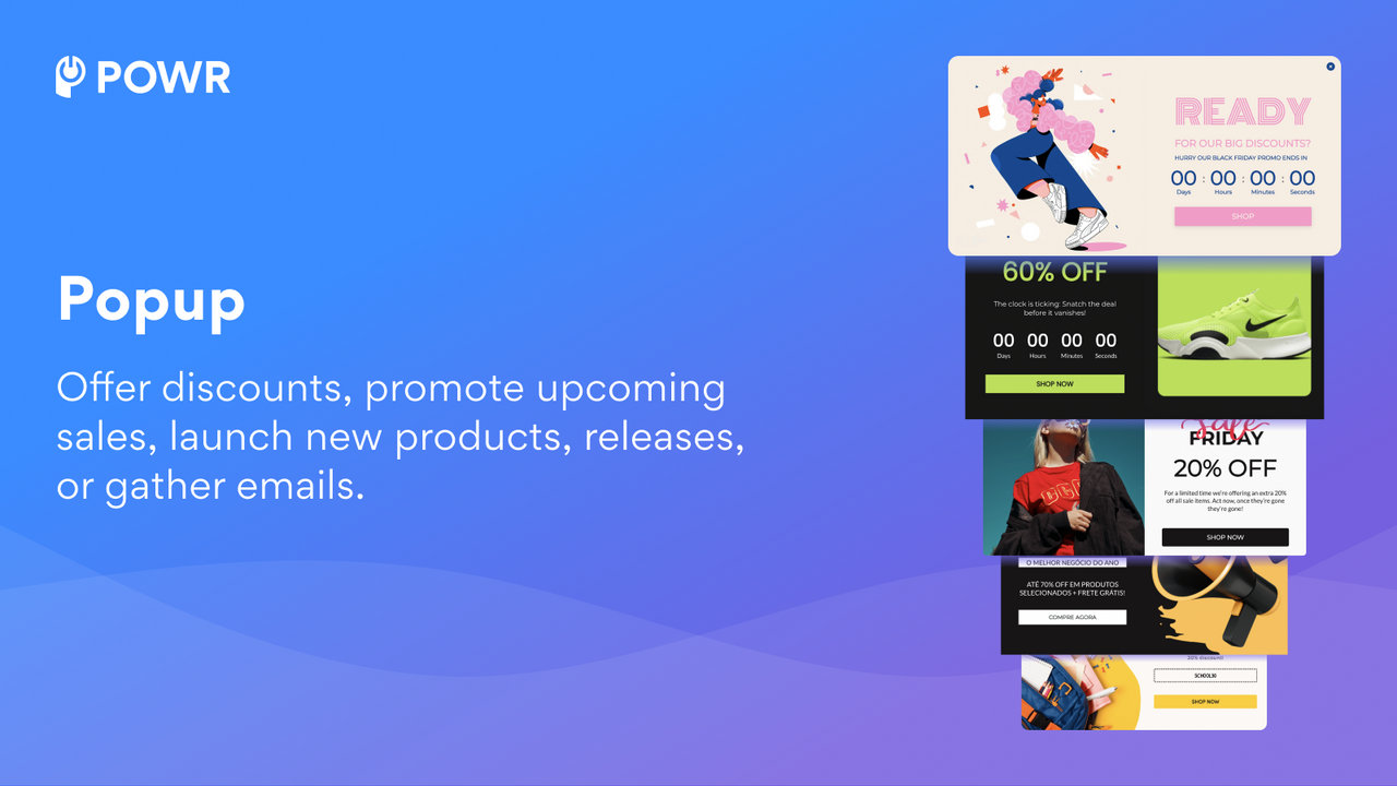POWR Pop‑Up & Email Popups