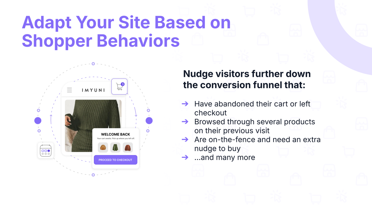 Adapt Your Site Based on Shopper Behaviors