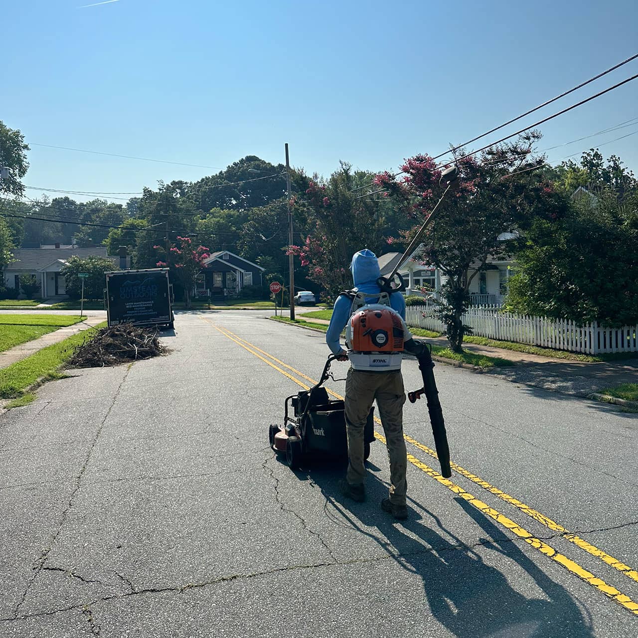 landscape maintenance services near me in Winston Salem Umstead Outdoors