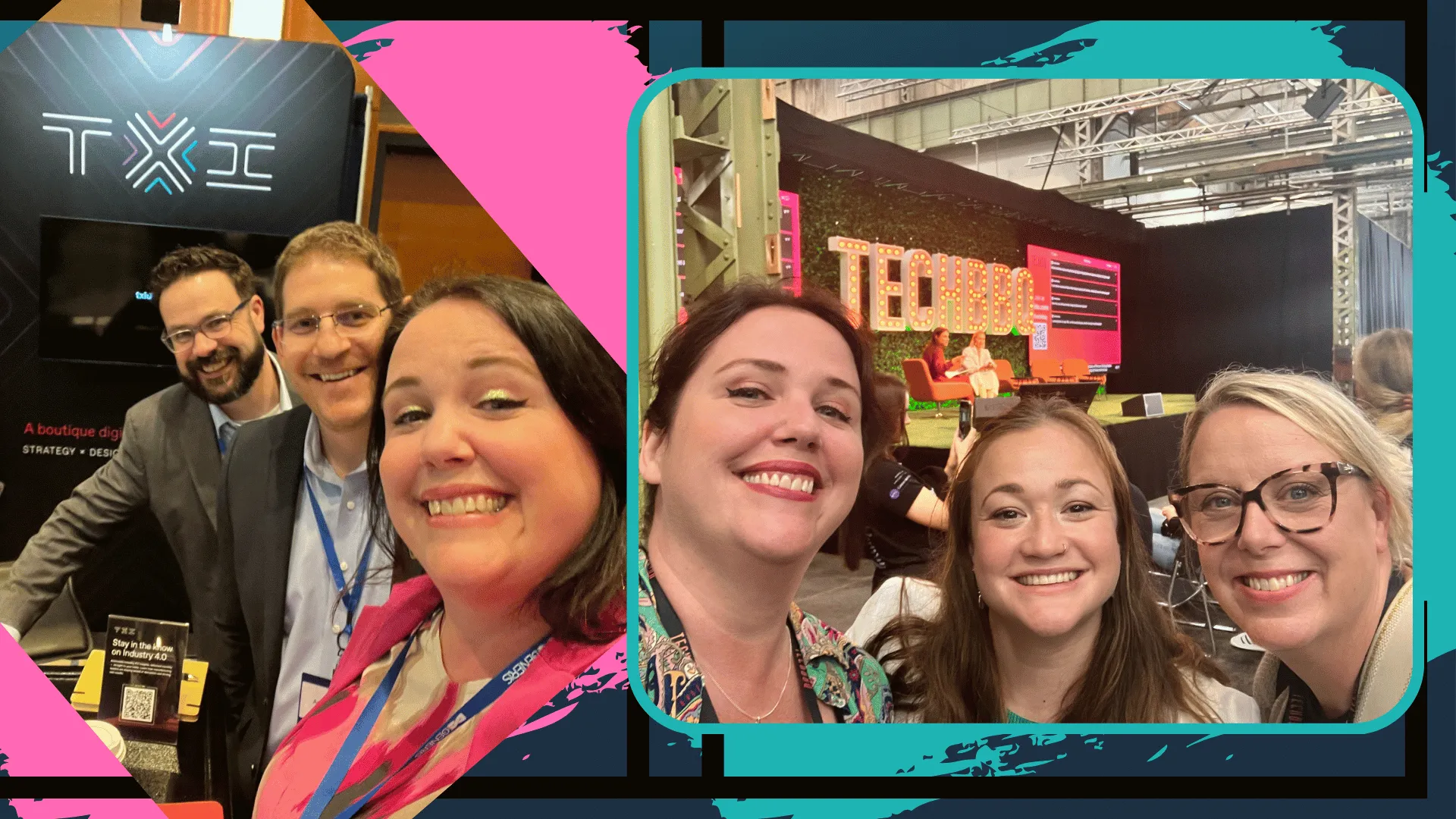 booth exhibitors and wing people