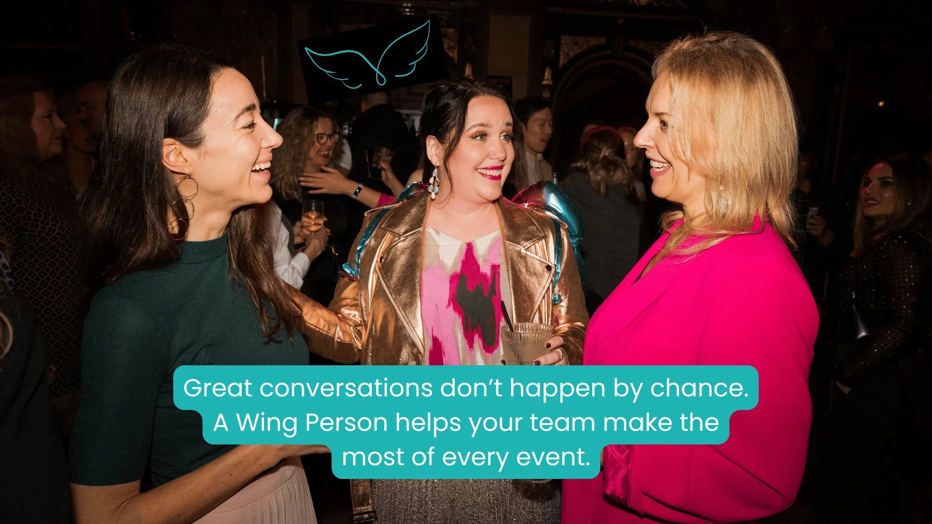 Networking at events is easy... until you're actually there.
