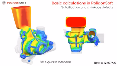 Aluminum Chill Casting Simulation