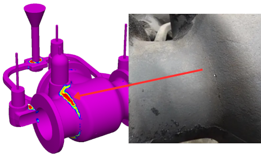 Индикатор горячих трещин