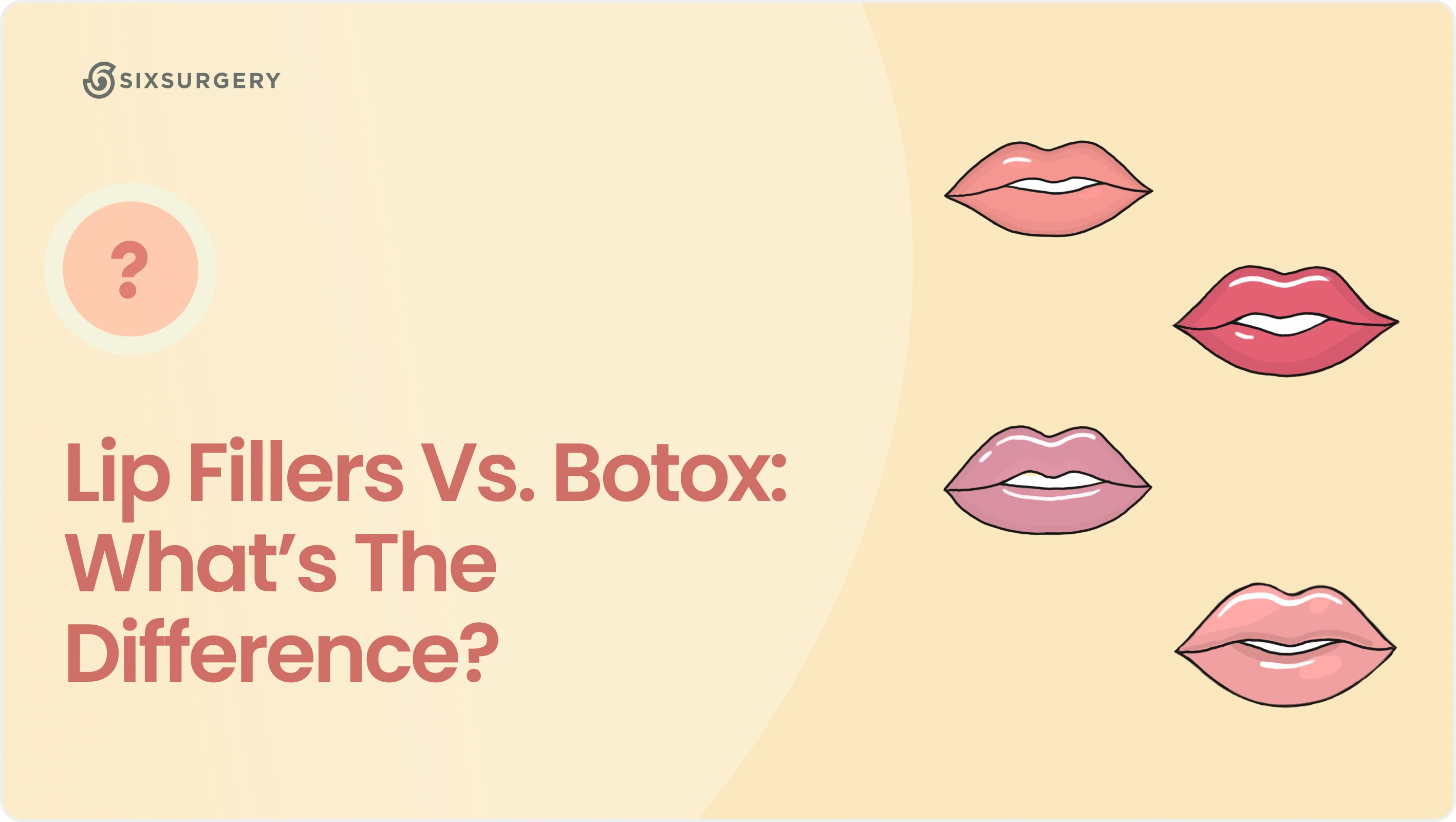 Lip fillers vs. Botox: What’s the difference?