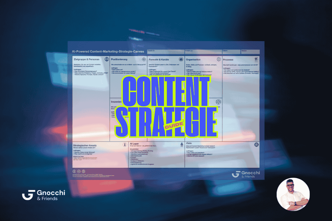 Content Marketing Strategie Canvas mit KI Nutzung - Der ultimative Guide