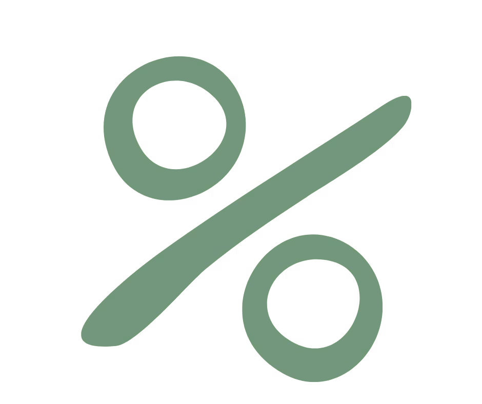 Signe pourcentage du calcul des aides à la rénovation énergétique