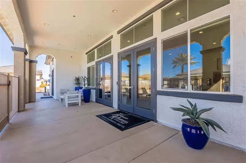 exterior of building 2 entrance