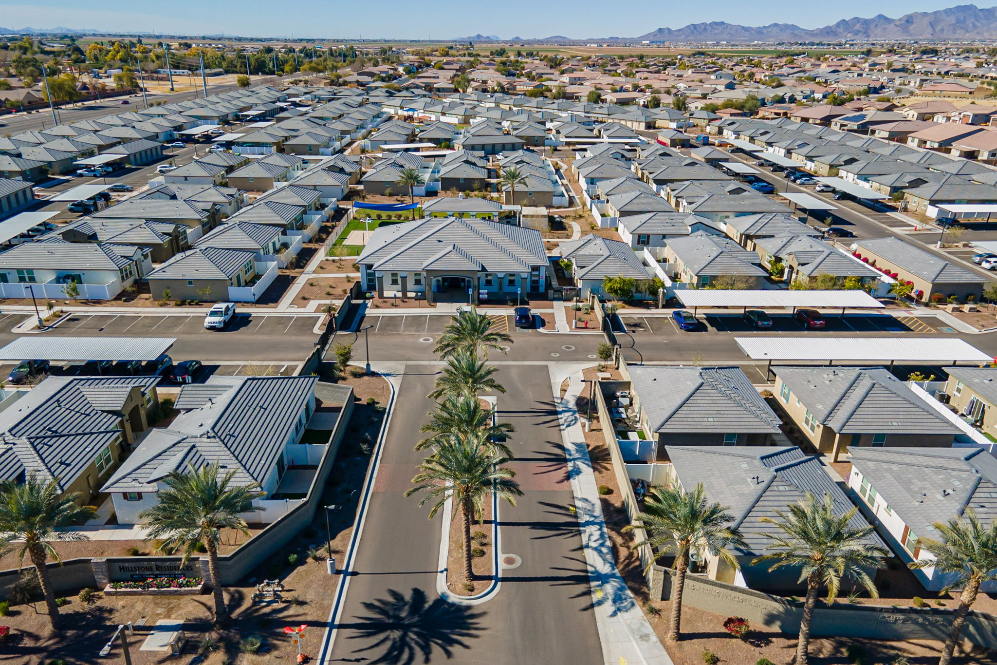 Aerial neighborhood
