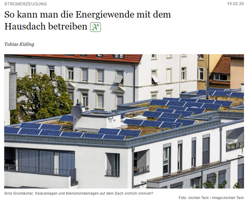 So kann man die Energiewende mit dem Hausdach betreiben