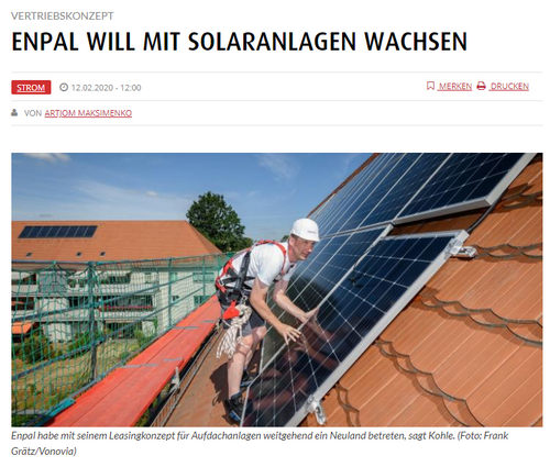Enpal will mit Solaranlagen wachsen